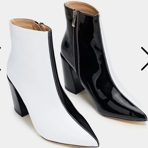 Black and White Heels